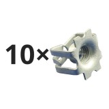 Set 10 cleme Opel Adam, Astra J, Astra K, Cascada, Insignia (G09), Insignia, Meriva B, Zafira Life, Zafira Tourer, aripi