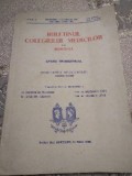 C. Buletinul Colegiul Medicilor 1939