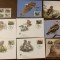 azerbaijan - pasari - soim - serie 4 timbre MNH, 4 FDC, 4 maxime, fauna wwf