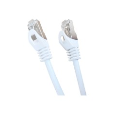 GEMBIRD PP6A, LSZHCU, W, 1M , Patchcord Cat.6A S FTP LSZH 1m, Cupru, Alb, RJ45, RJ45, Gold, Plated