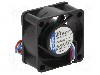 Ventilator 40x40x20mm, {{Tensiune de lucru}}, EBM-PAPST - 412/39