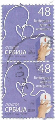 Serbia - Lot de 3 marci diverse, obliterate, din anii &amp;#039;2020 foto