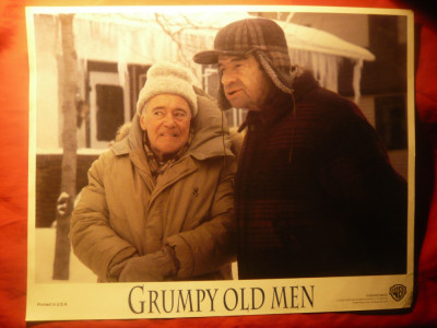 Fotografie- Film - Grumpy old men 1996 cu Jack Lemmon, Walter Matthau, dim.=35x foto