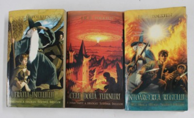 STAPANUL INELELOR ( FRATIA INELULUI / CELE DOUA TURNURI / INTOARCEREA REGELUI ) , VOLUMELE I - III de J. R. R. TOLKIEN , 1999 foto