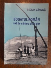 Monografie Bogatul Roman - Cecilia Gandila / R1F