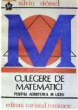 Culegere de matematici pentru admitere in liceu S. Stossel