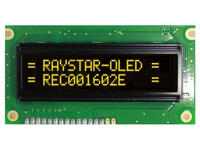 Afișaj OLED Alfanumeric 16x2 Galben