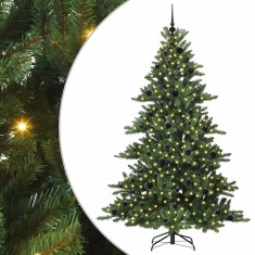 vidaXL Brad de Crăciun artificial cu ramuri articulare 210 cm PVC 3397680