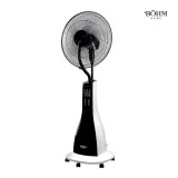 Cumpara ieftin Ventilator racire aer cu Pulverizare Apa și Umidificare 16&#039;&#039;, oscilatie 80 grade, 3 viteze, 90w, 5 pale, B&Ouml;HM BSP40-RA