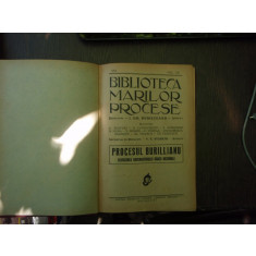 Biblioteca marilor procese vol XII 1931 si Martie 1924 nr.3 - I. Gr. Perieteanu