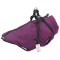 Haină c&acirc;ini cu ham impermeabilă reflectorizantă, violet, L68
