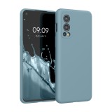 Husa Kwmobile pentru OnePlus Nord 2 5G, Silicon, Verde, 56070.207, Carcasa