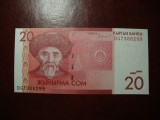 KIRGIZSTAN 20 SOM UNC