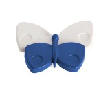 Cumpara ieftin Maner pentru mobila in forma de fluture, din plastic, R-1120, 70 mm, Albastru Inchis
