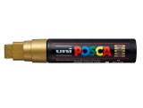 Marker UNI PC-17K Posca,15.0 mm,varf tesit,auriu