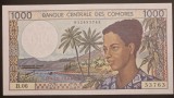 1000 Franci 1994 Comores UNC