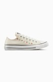 Converse teniși Chuck Taylor All Star culoarea bej, A14933C