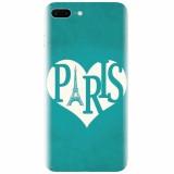 Husa silicon pentru Apple Iphone 7 Plus, I Love Paris