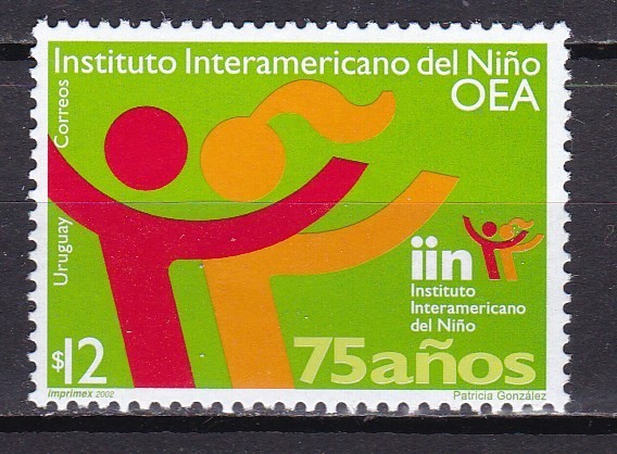 Uruguay 2002 aniversare institut al copiilului MI 2662 MNH w62