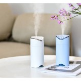 Cumpara ieftin Difuzor si umidificator aromaterapie E39, cu lumina 7 culori LED, Arc Style, Oem