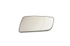 Geam oglinda exterioara cu suport fixare Opel Astra G, 01.1998-08.2009, partea Dreapta, incalzit; sticla convexa; geam cromat, Aftermarket