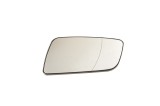 Geam oglinda exterioara cu suport fixare Opel Astra G, 01.1998-08.2009, partea Dreapta, incalzit; sticla convexa; geam cromat, Aftermarket