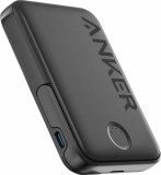 POWER BANK Anker &quot;321 MagGo&quot; 5.000 mAh, 7.5W PD si Power IQ 3.0, 1 x USB-C, suport integrat, 125 g, negru, &quot;A1618G11&quot; (timbru verde 0.98 lei) - 019464