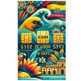 ESIM Ecuador, Unlimited Plus, 10 Days