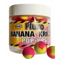 Pop-up Dynamite Baits Fluoro Two Tone Krill And Bananna 20mm foto