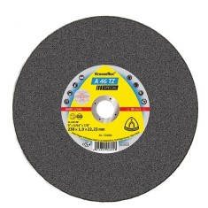 Disc de debitare Kronenflex A46 TZ Special pentru inox si otel, cu autoascutire, 230X1.9X22.23 mm, KLINGSPOR A4623