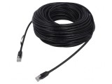 Patch Cord U/UTP Cat6 30m Negru PVC, Vention