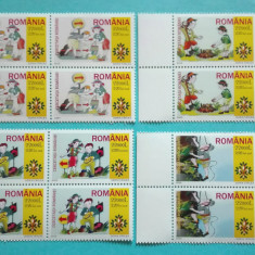 TIMBRE ROMÂNIA LP 1686/2005 CERCETASII ROMÂNIEI -BLOC de 4 TIMBRE -MNH