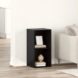 vidaXL Cabinet TV cu depozitare Stejar negru Lemn compozit