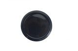 Set 50 capace pentru borcane, FI 66 mm, negre, Gimihome