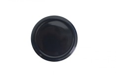 Set 50 capace pentru borcane, FI 66 mm, negre foto
