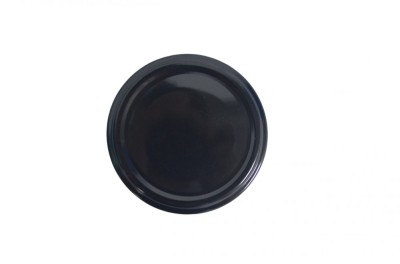 Set 50 capace pentru borcane, FI 66 mm, negre foto