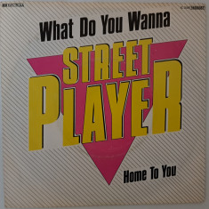 Disc vinil 7# Streetplayer - What Do You Wanna -EMI - 1C006 1468087