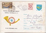 bnk ip Ziua Marcii Postale Romanesti 1973 - marca fixa - stampila ocazionala