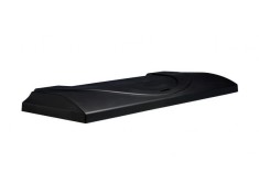 Capac acvariu cu iluminare 50x25cm LED EXPERT 10W - NEGRU, drept foto