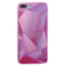 Huse telefon cu textura diamant Iphone 7 ; Iphone 8 , Roz
