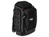 Rucsac pentru unelte NEO TOOLS, negru-portocaliu, poliester 600D