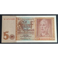 Germania, 5 Reichsmark 1942, UNC.