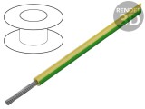 Cablu HookUp Wire 16AWG PVC Galben-Verde 300V 305m ALPHA WIRE