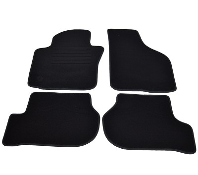 Covorase mocheta VW JETTA 09/2005-01/2011 Negru, set de 4 bucati Kft Auto foto