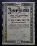 Actiune 1928 Banca Colentina , titlu de 10 actiuni la purtator