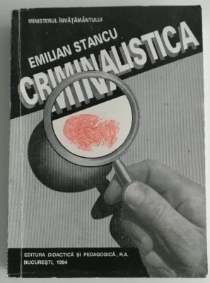 Emilian Stancu - Criminalistica foto