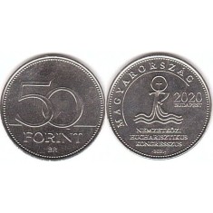 Ungaria 2021 - 50 forint, Congres Eucharistic - necirculata