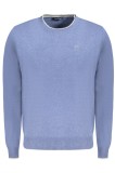 North Sails Pulover barbati, cu mini logo brodat, Regular fit, Albastru deschis, S
