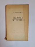 Cronicile optimistului &ndash; Aut. G. Călinescu, Ed. pentru Literatură, 1964