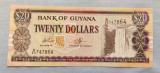 Guyana - 20 Dollars / Dolari ND (1996-2018) s864